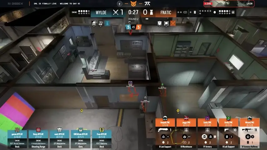 Rainbow Six, Europe MENA League Day 1 2025 - Episode 13